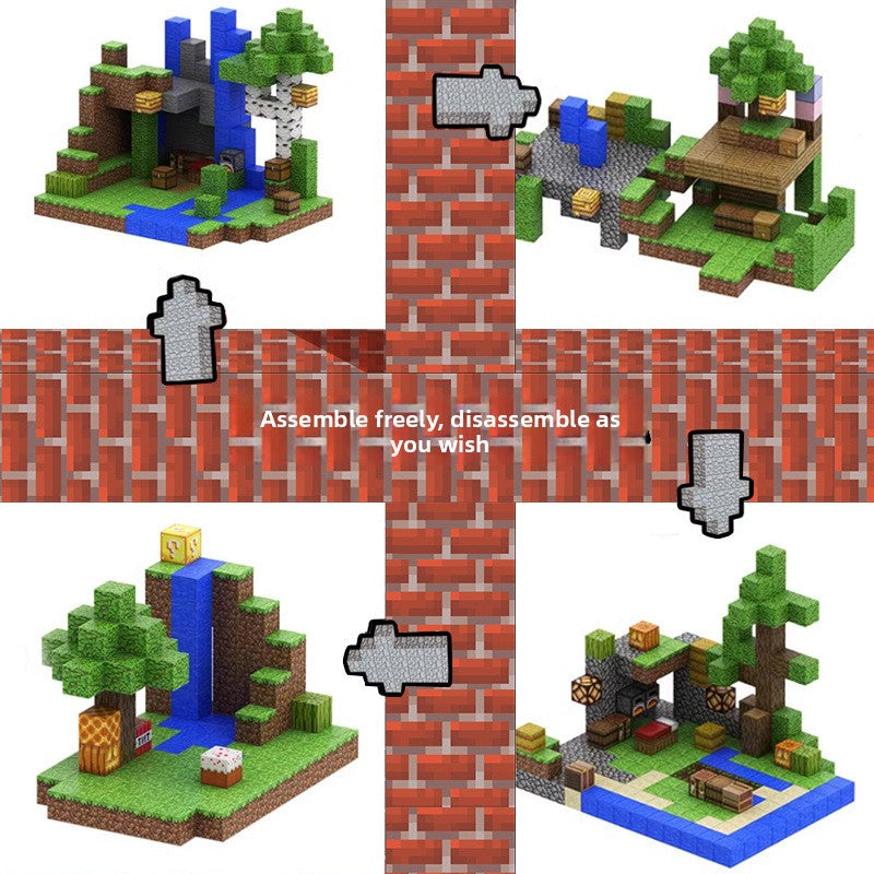 Magnetic Building Blocks