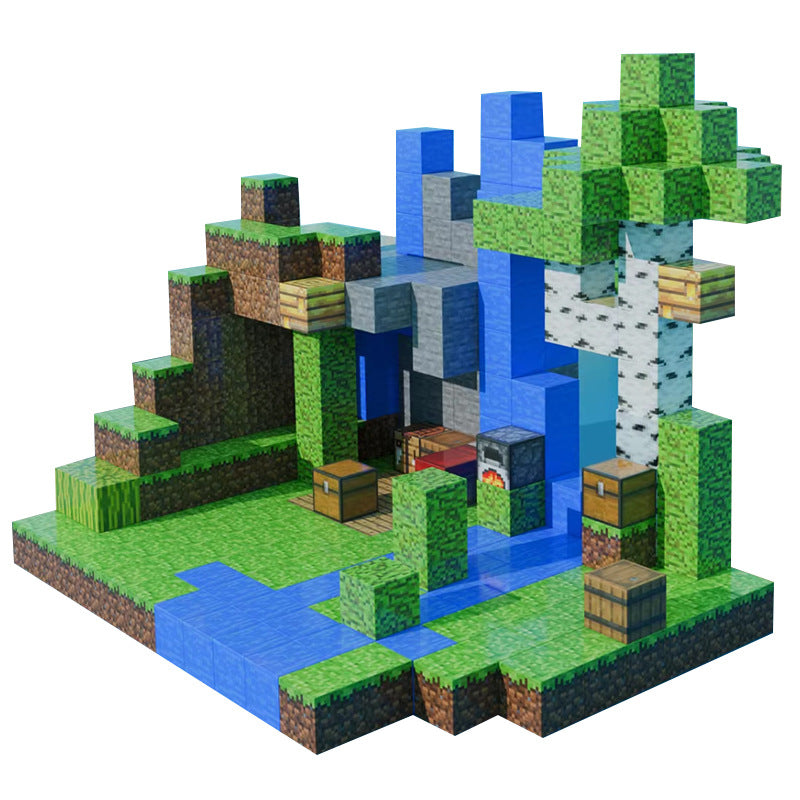 Magnetic Building Blocks