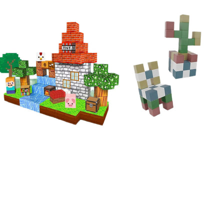 Magnetic Building Blocks
