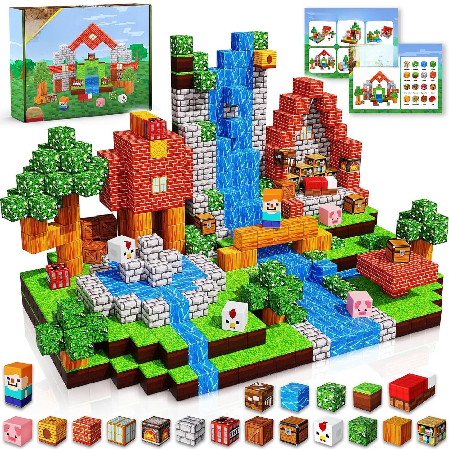 Magnetic Building Blocks