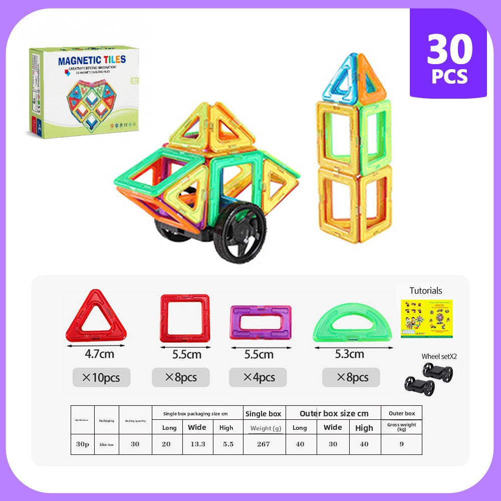 Magnetic Building Blocks