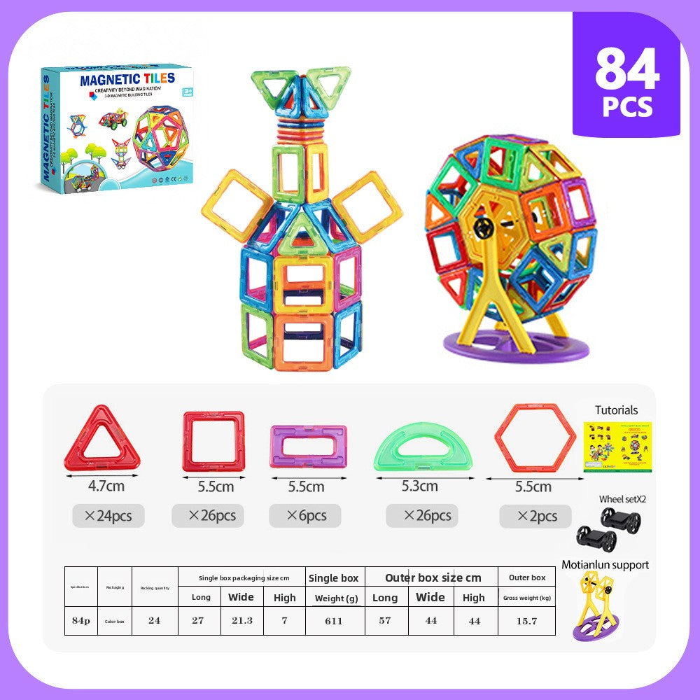 Magnetic Building Blocks
