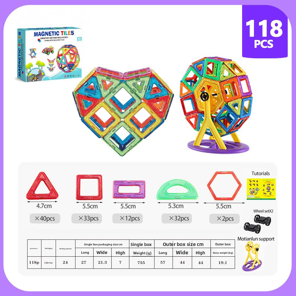 Magnetic Building Blocks