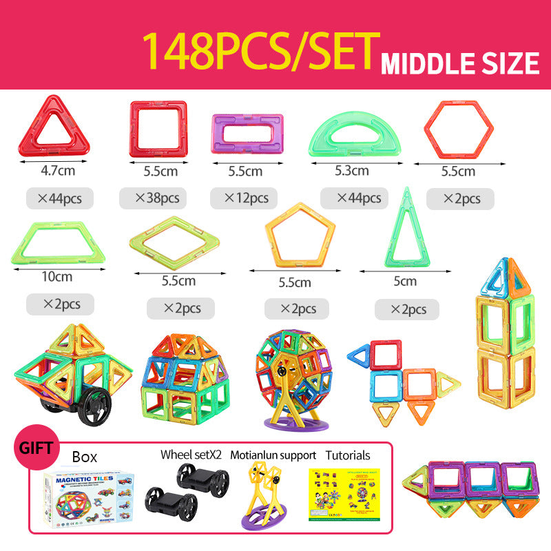 Magnetic Building Blocks