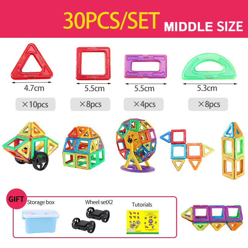 Magnetic Building Blocks