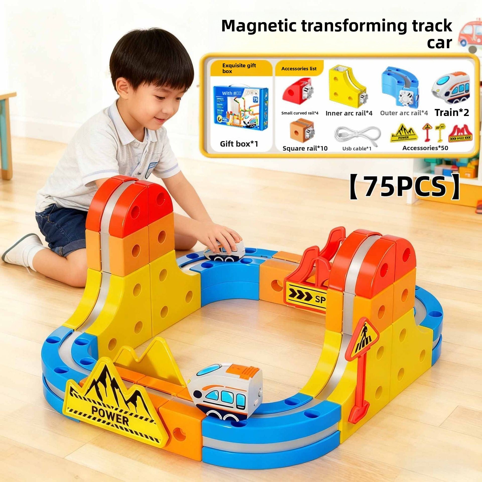 Magnetic Building Blocks Toy