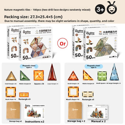 Magnetic Building Tiles
