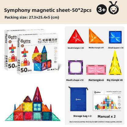 Magnetic Building Tiles
