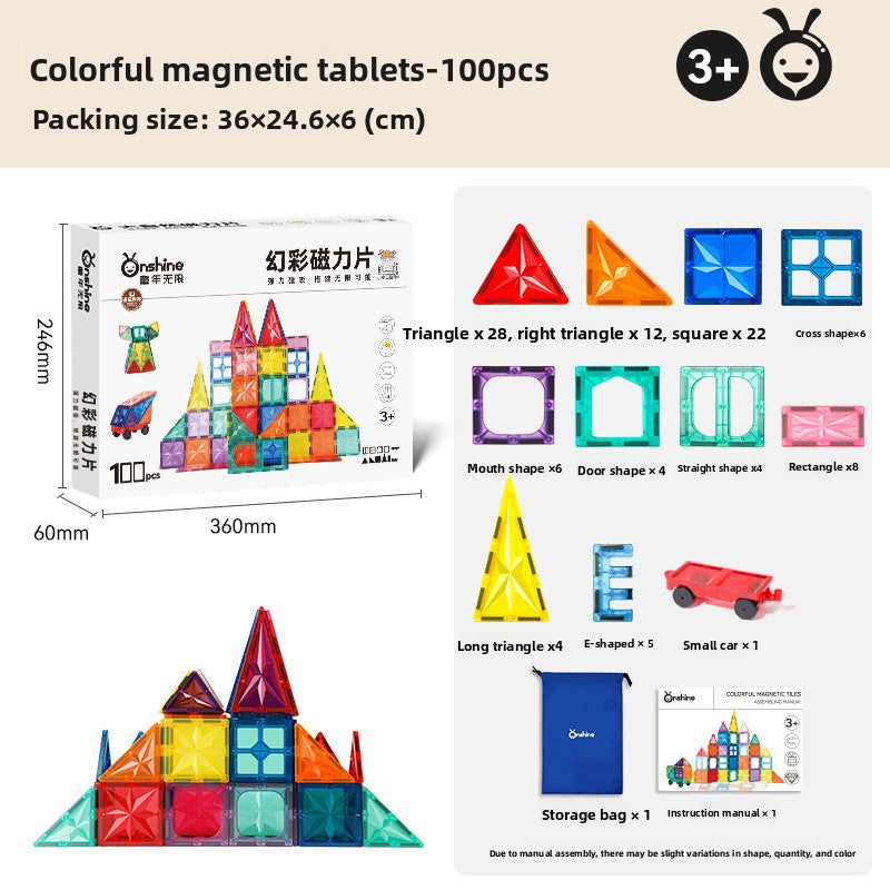 Magnetic Building Tiles
