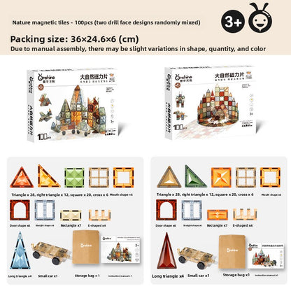 Magnetic Building Tiles