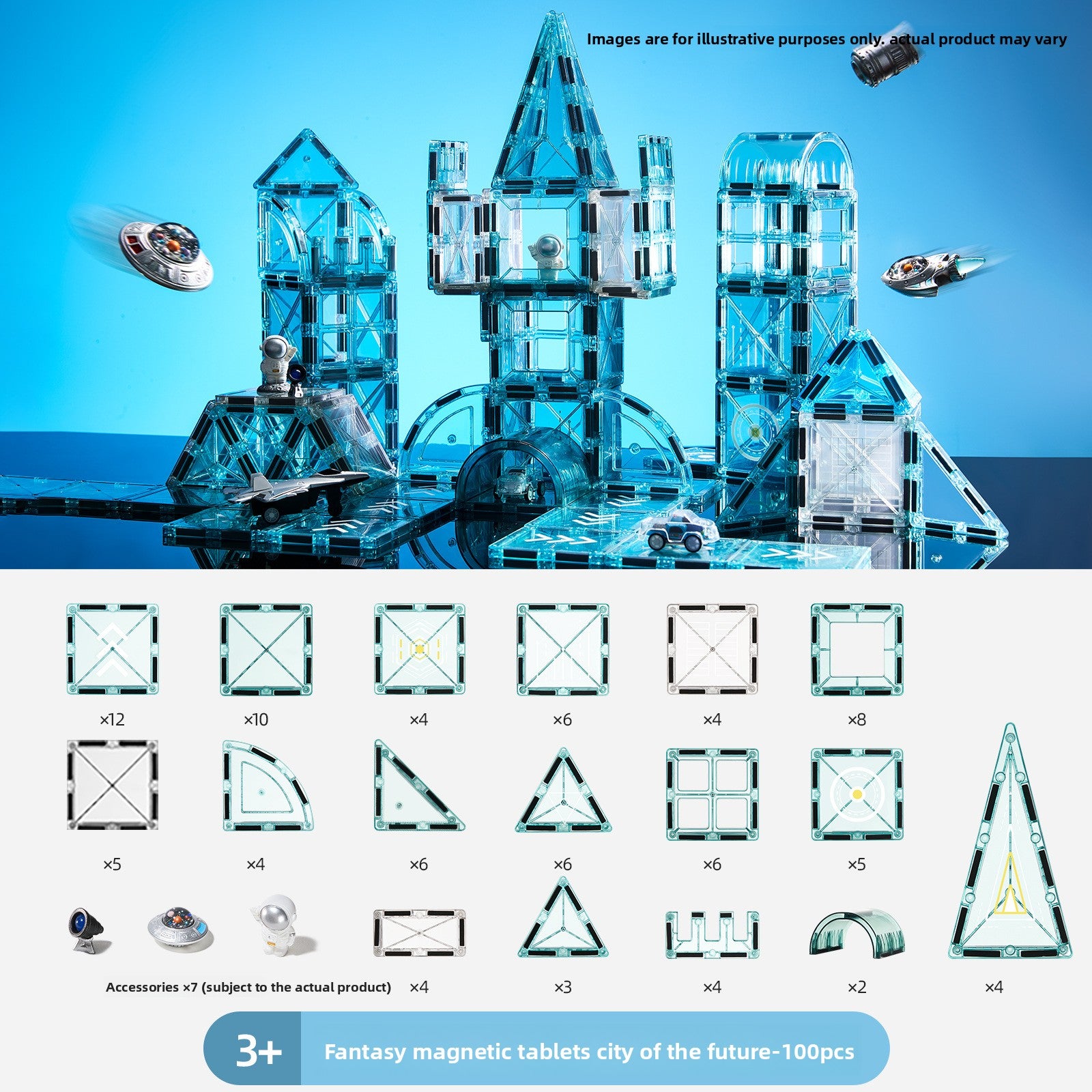 Magnetic Building Tiles