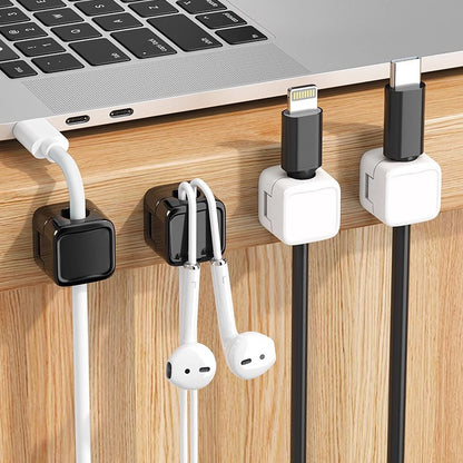 Magnetic Cable Holder Desktop Organizer