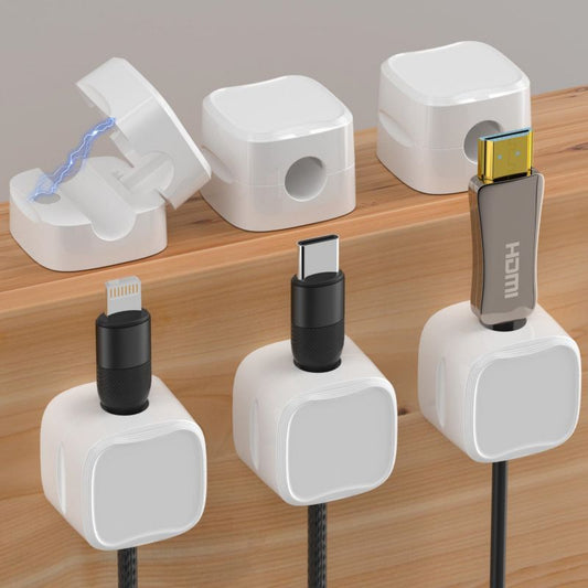 Magnetic Cable Organizer Wall Mount Holder