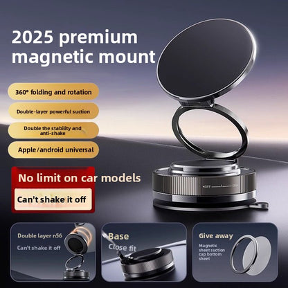 Magnetic Car Phone Holder with Suction Cup