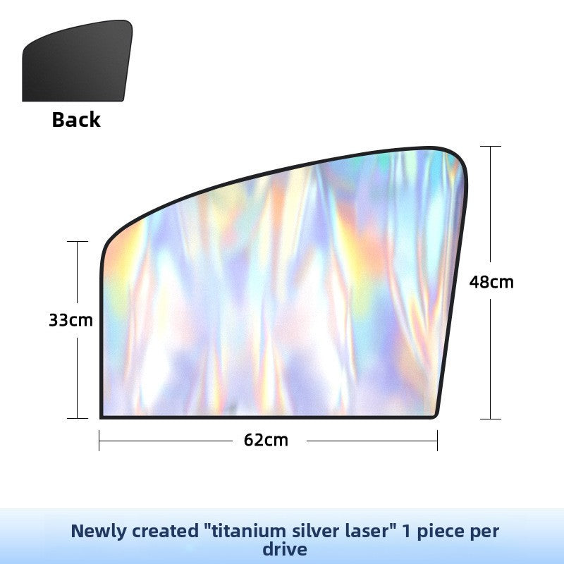 Magnetic Car Sunshade Curtain