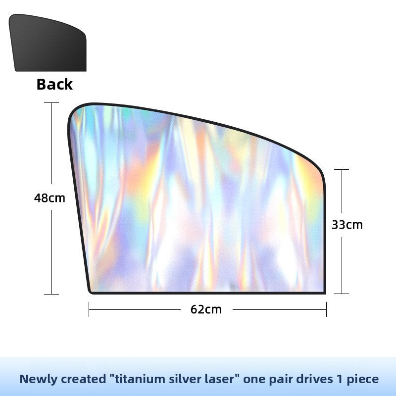 Magnetic Car Sunshade Curtain