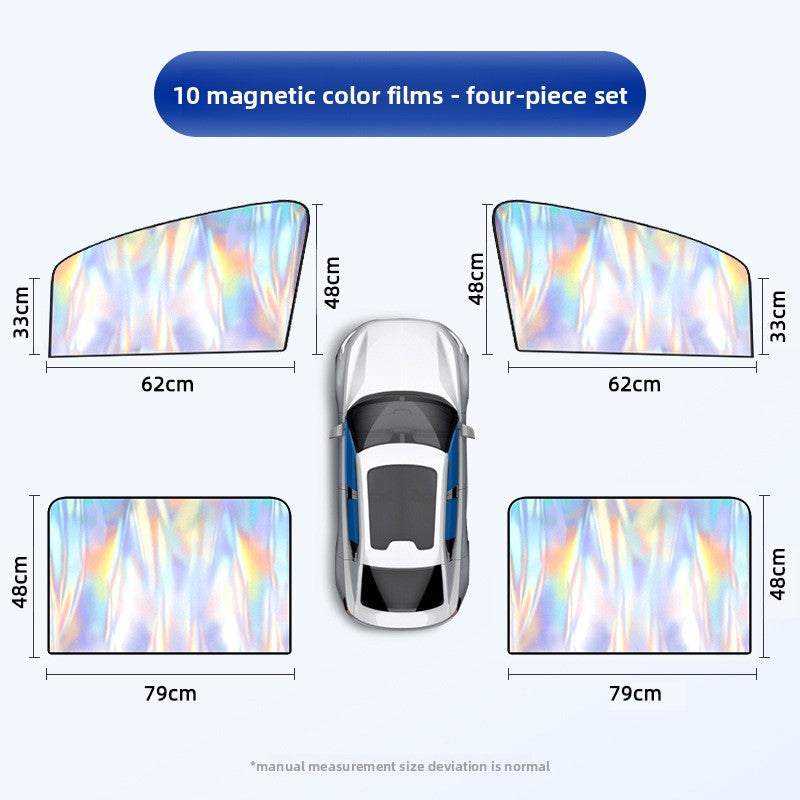 Magnetic Car Sunshade Curtain