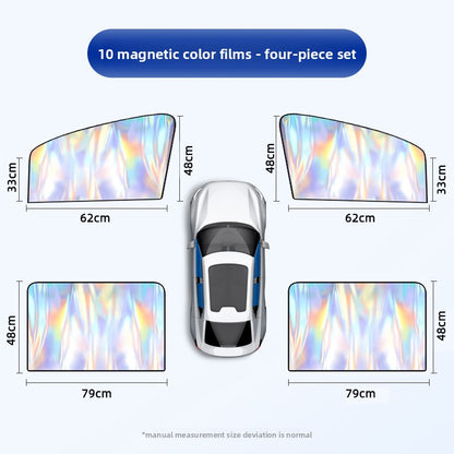 Magnetic Car Sunshade Curtain