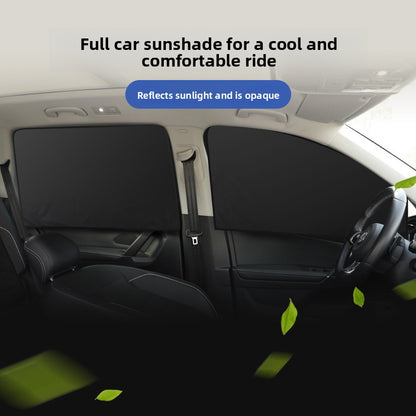 Magnetic Car Sunshade Curtain
