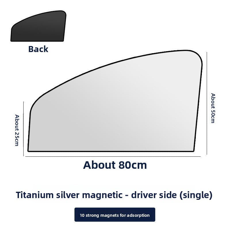 Magnetic Car Sunshade Curtain