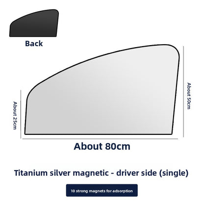 Magnetic Car Sunshade Curtain