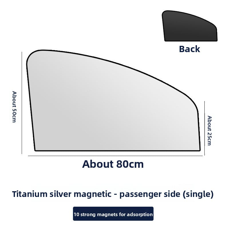 Magnetic Car Sunshade Curtain