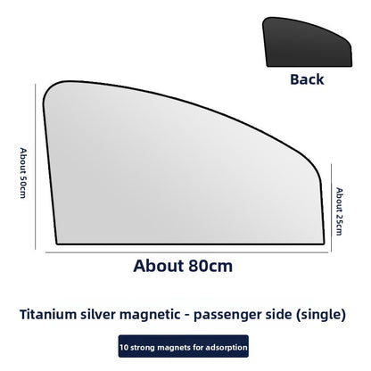 Magnetic Car Sunshade Curtain
