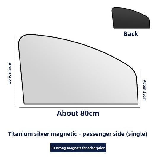 Magnetic Car Sunshade Curtain