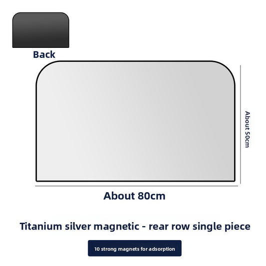 Magnetic Car Sunshade Curtain