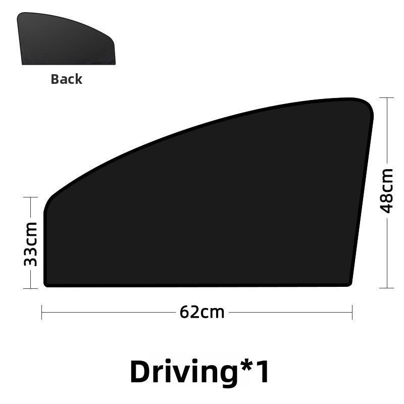 Magnetic Car Sunshade Curtain