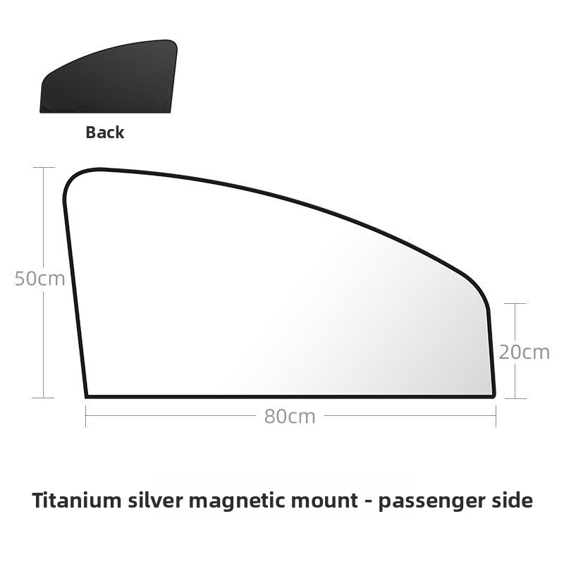 Magnetic Car Sunshade for Heat Insulation