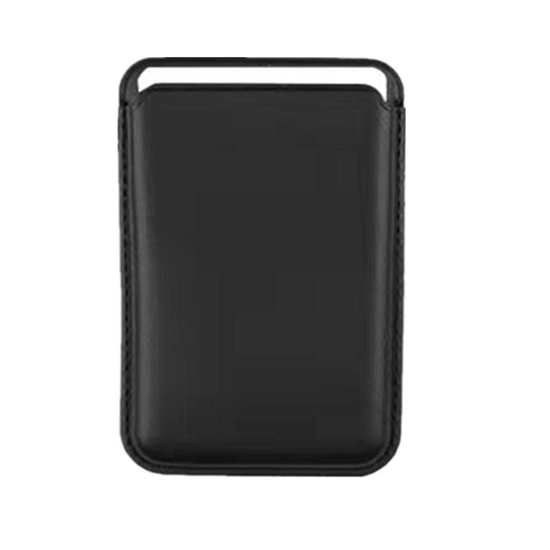 Magnetic Card Case for iPhone 12-15, PU Leather with Strong Hold
