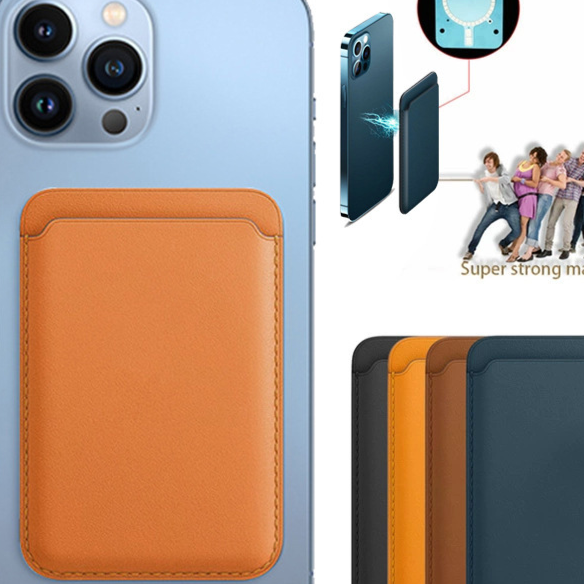 Magnetic card holder