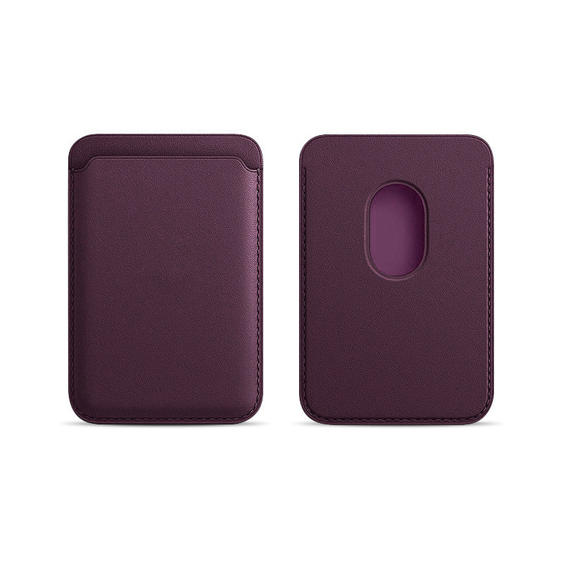 Magnetic card holder