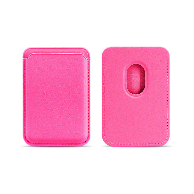 Magnetic card holder