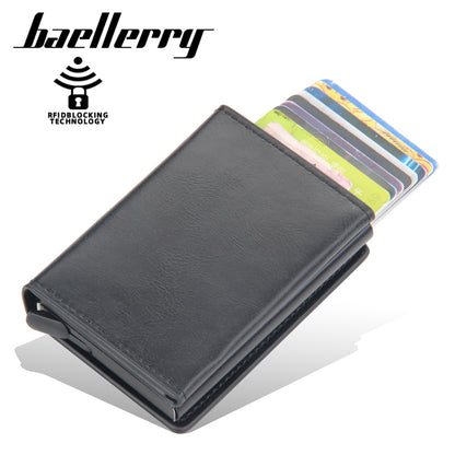 Magnetic card holder