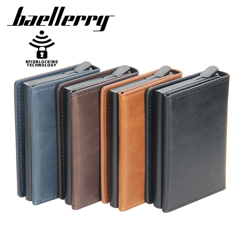 Magnetic card holder