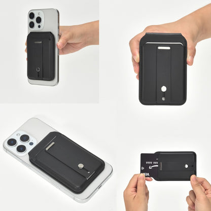 Magnetic Card Holder with Positioning Chip