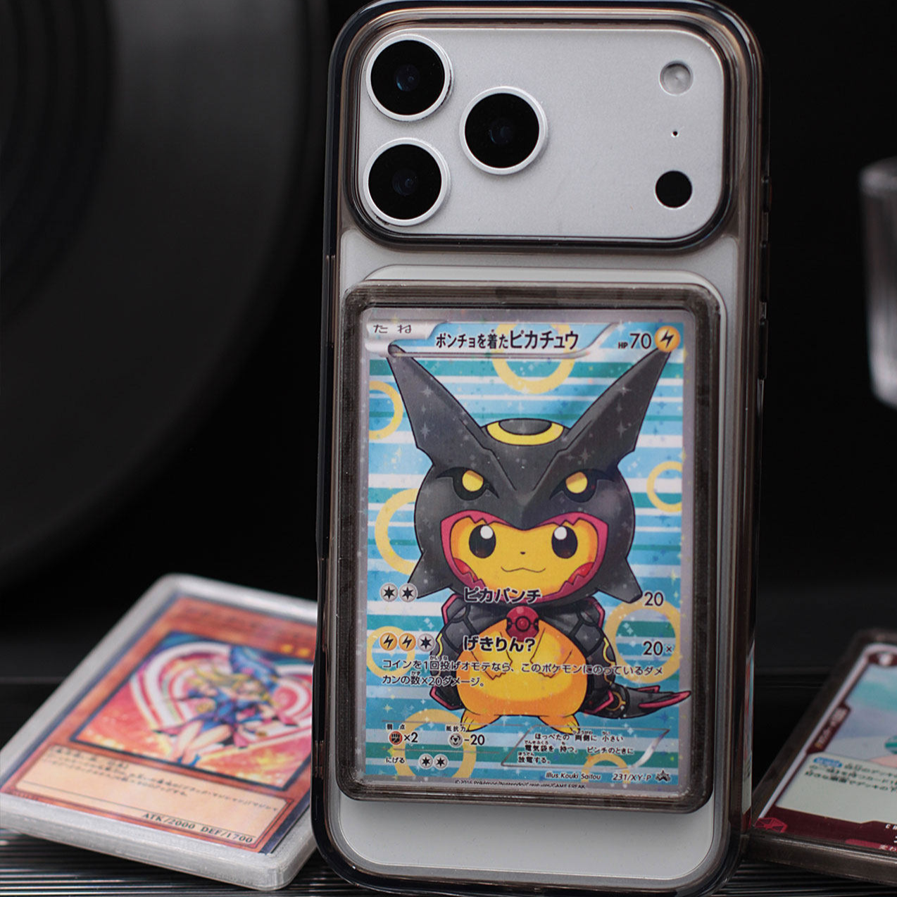 Magnetic Card Holder with Protective Case