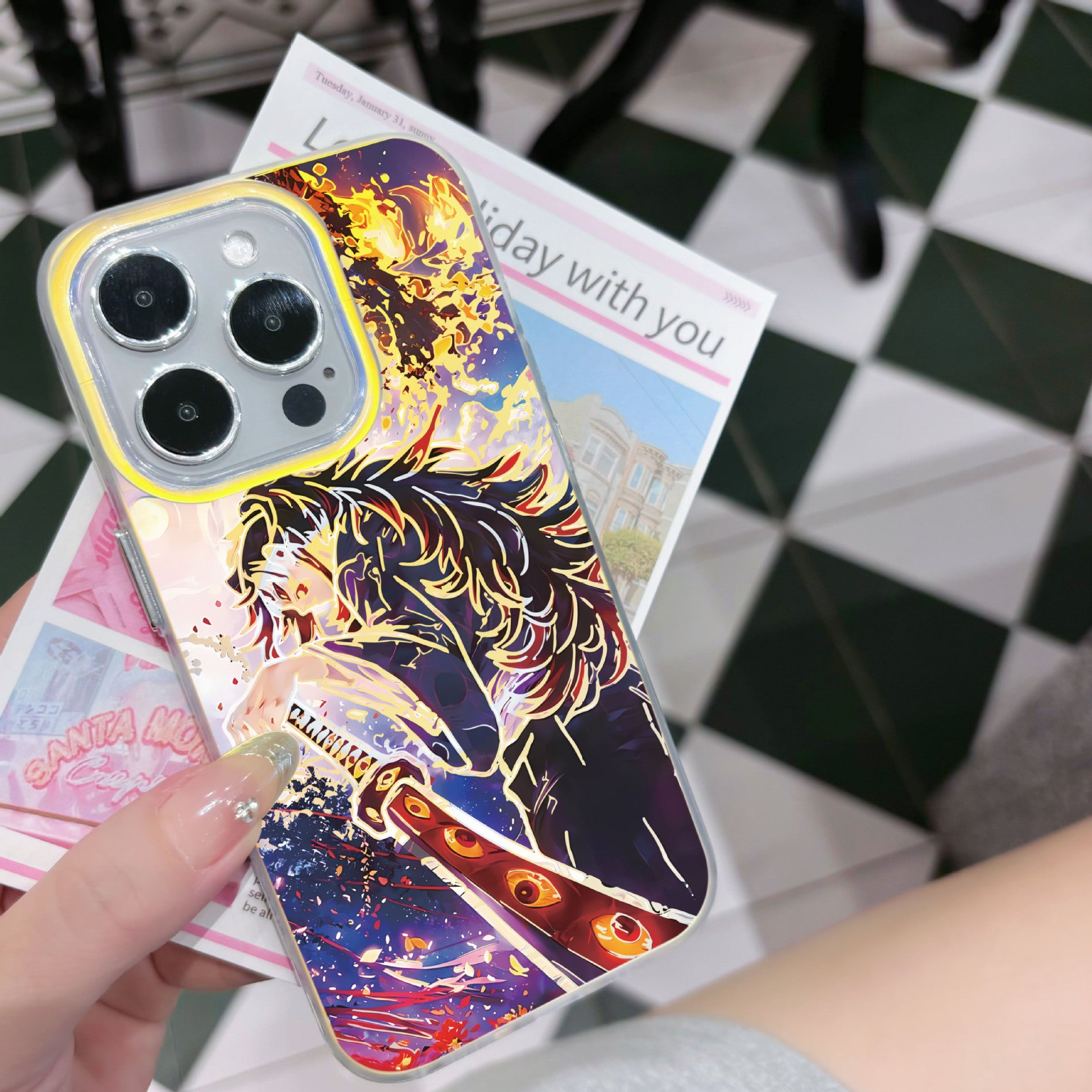 Magnetic Chameleon Phone Case for iPhone