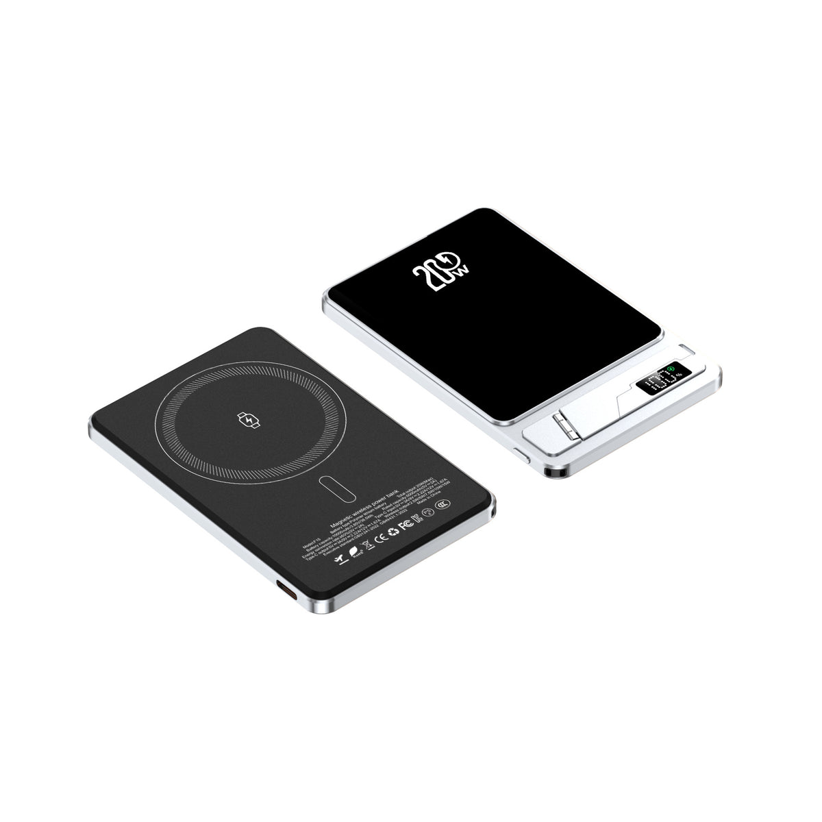 Magnetic charging bank