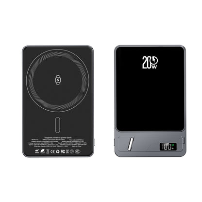 Magnetic charging bank
