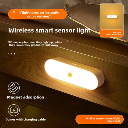 Magnetic Charging Induction Night Light with Adjustable Brightness