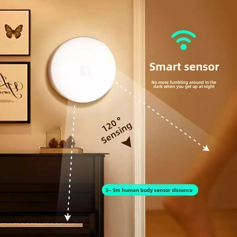 Magnetic Charging Induction Night Light with Adjustable Brightness