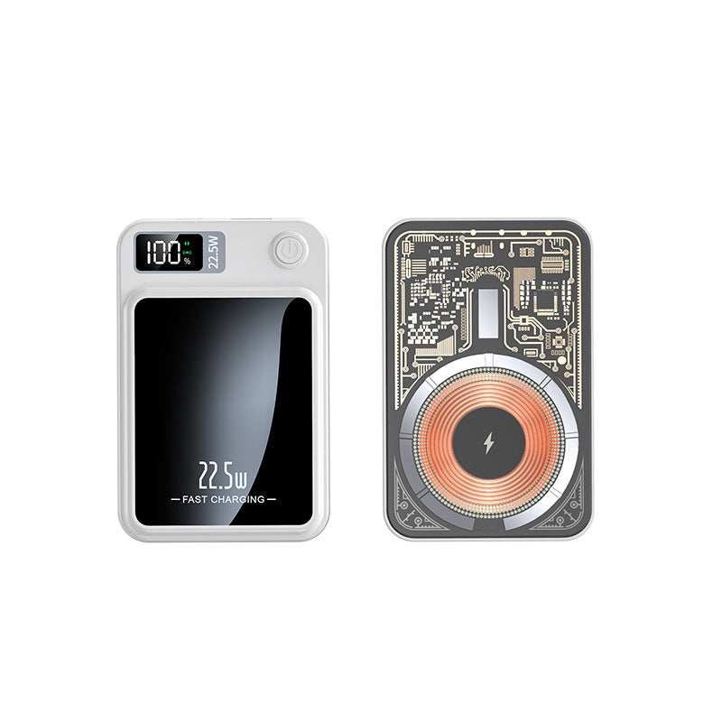 Magnetic charging treasure