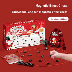 Black A-style magnetic chess