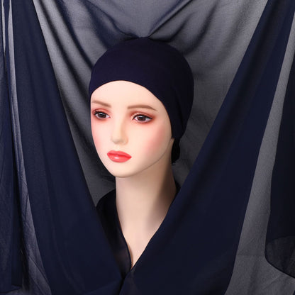 Magnetic-clasp integrated scarf