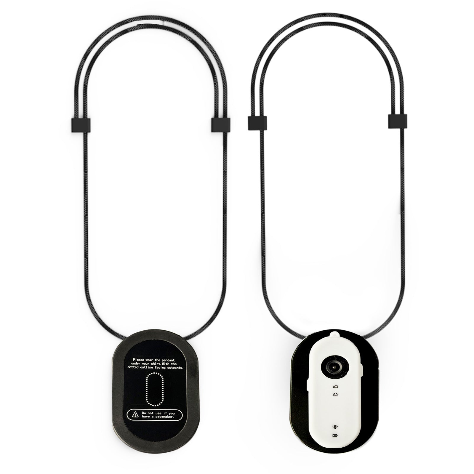 Magnetic clip-on camera