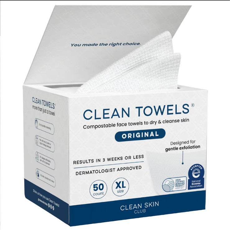 Magnetic Closure Boxed Face Towels