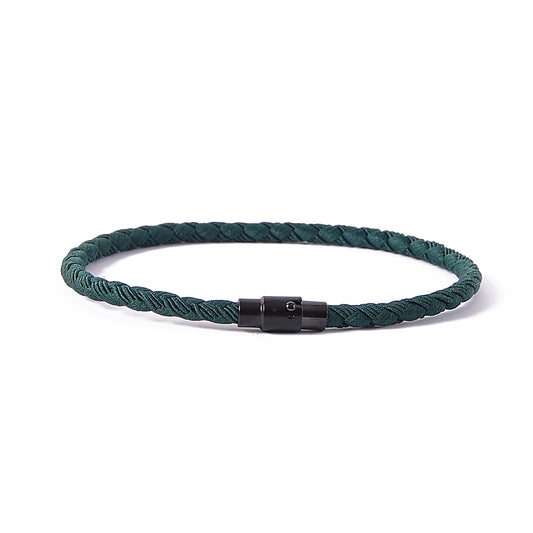 Magnetic Closure Bracelet with Milan Rope
